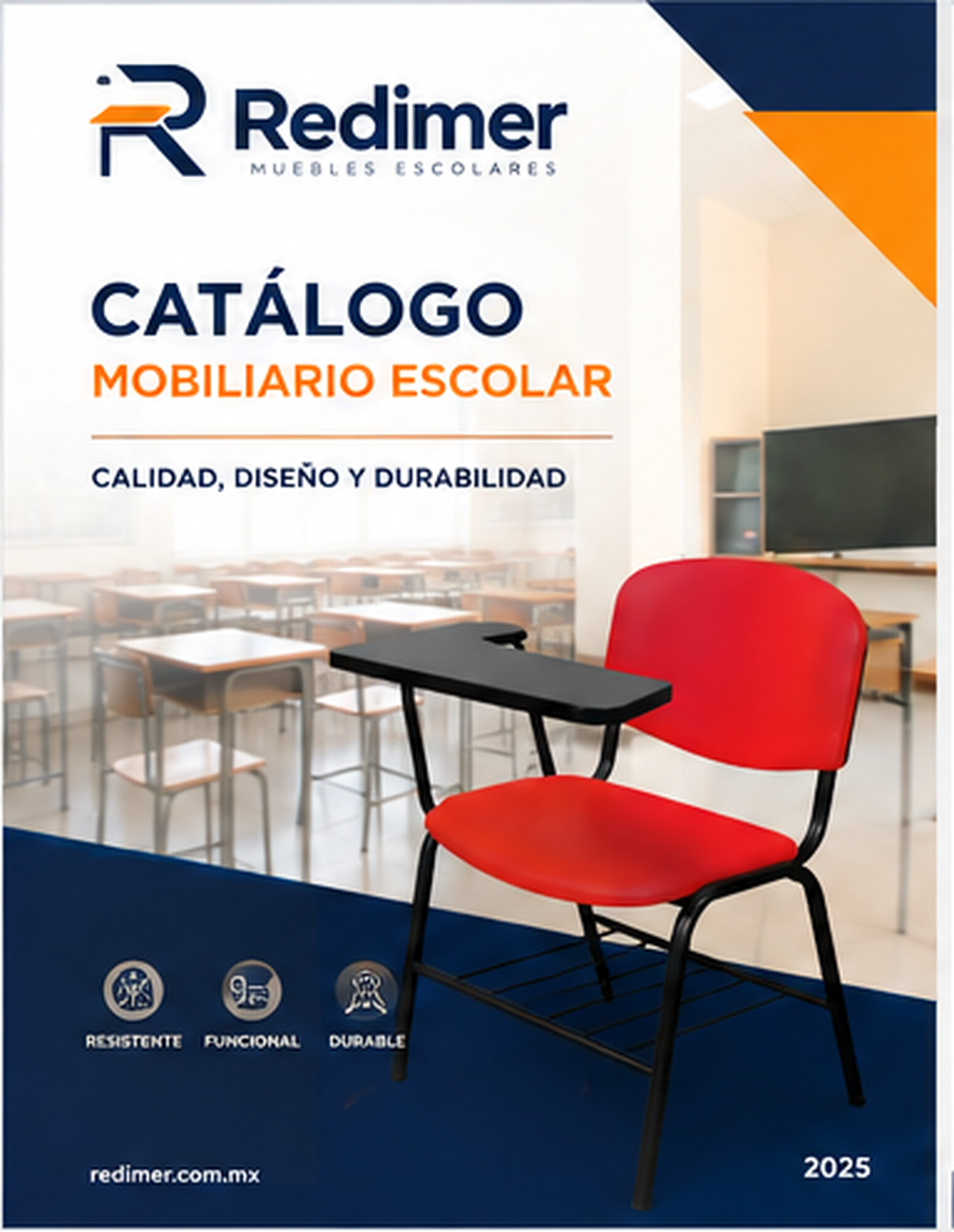 Portada del catálogo Redimer 2025